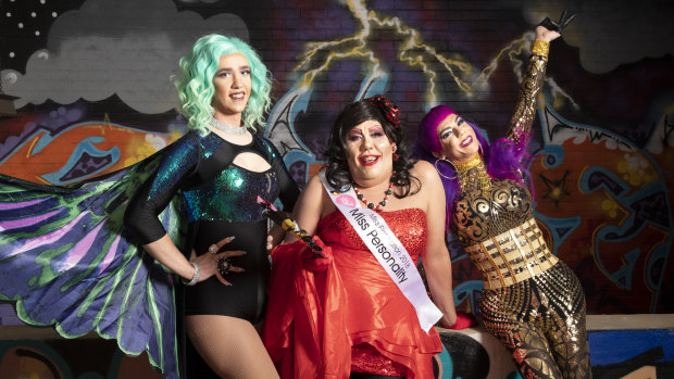 Queen B, Mad B, and Vanity Wilde will be celebrating the anniversary of the marriage equality Yes vote this weekend at Braddon.