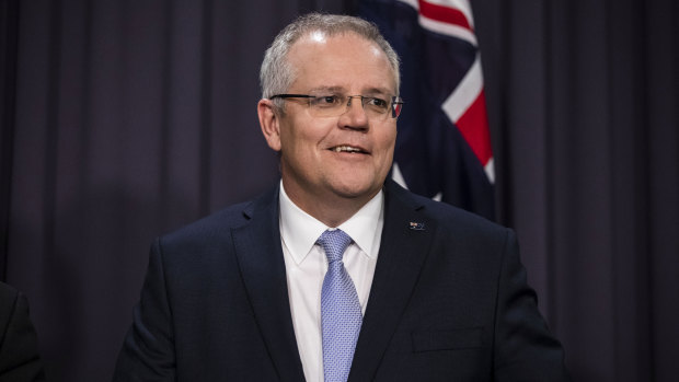 Scott Morrison's addresses the media for the first time after being Liberal MPs voted for him as party leader and Prime Minister on Friday.
