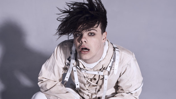 Yungblud, AKA 21-year-old Brit Dominic Harrison, says his album is an outburst of anger.