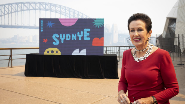 Sydney lord mayor Clover Moore says this year's firework display will focus on unity. 