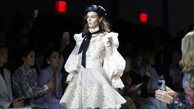 The Zimmermann show at New York Fashion Week.