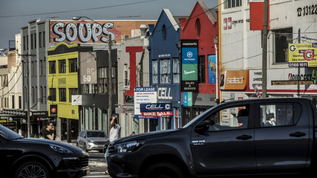 Parramatta Road at Annandale is sorely in need of revival.