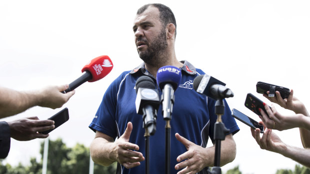 Spotlight: There is little doubt Michael Cheika commands more attention than any of his players.