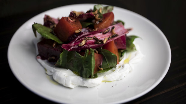 Don Walker's favourite beetroot salad at Bistro Rex.