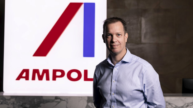 Newly appointed Ampol chief executive Matt Halliday.