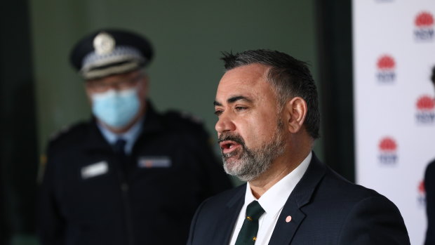 NSW Deputy Premier John Barilaro says the opposition to mandatory vaccination is “dangerous, irresponsible, and threatens lives”.