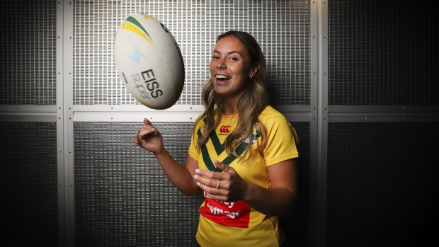 Taliah Fuimaono is bound for the World Cup with the Jillaroos.
