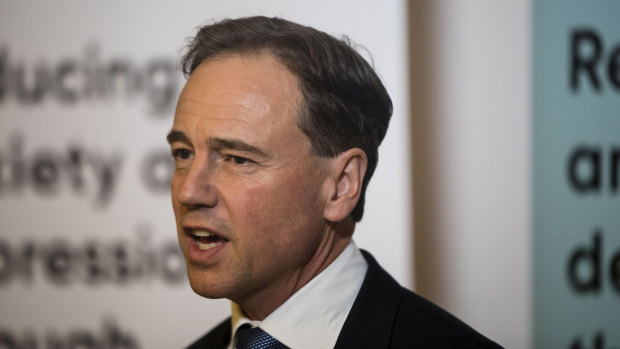 Health Minister Greg Hunt will re-draft the My Health record legislation.