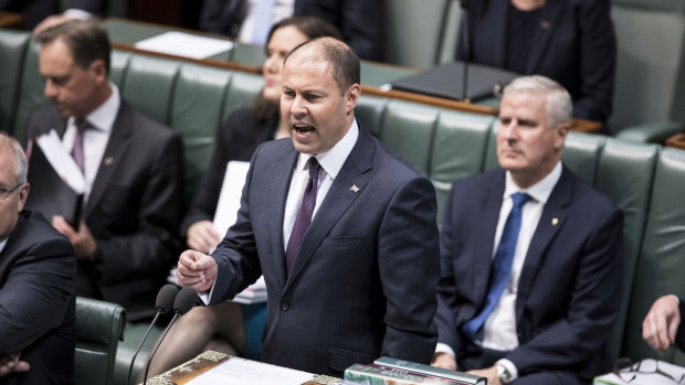 Treasurer Josh Frydenberg.