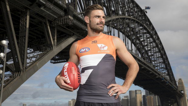 Bridge too far?: Vice-captain Stephen Coniglio can't remember a time GWS have played without at least one of Phil Davis or Callan Ward. It's happened only once.