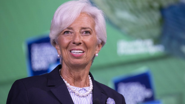 Christine Lagarde takes over as ECB chief next month. 