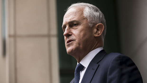 Former PM Malcolm Turnbull has left New York. 