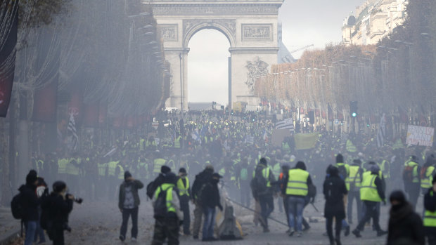 The "yellow vest" movement has evolved into a wider, broadbrush anti-Macron uprising over the past three weeks.