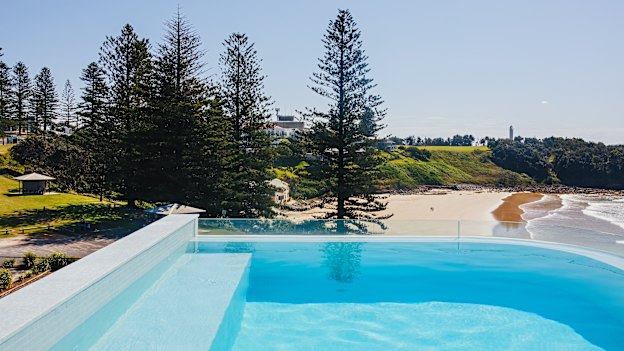 The Surf’s rooftop plunge pool.