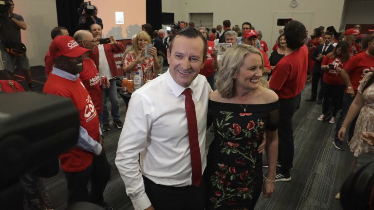 Mark Mcgowan Wife Dress