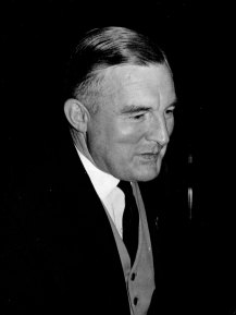 Sir Charles Court, who as Minister for Industrial Development in 1965 expressed interest in a scheme to use nuclear blasts to form a harbour for iron ore exports in Western Australia.