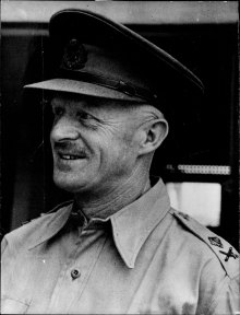 Bennett, Commander of the Australian force in Malaya. August 21, 1952.