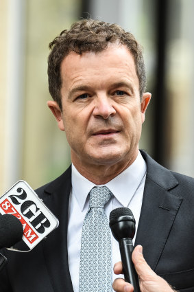 Attorney General Mark Speakman.