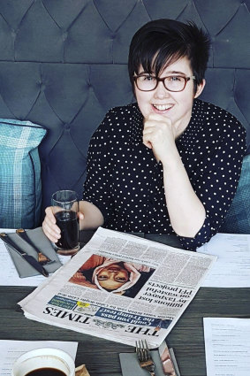 Lyra McKee was shot and killed when guns were fired during clashes with police in Londonderry, Northern Ireland.  