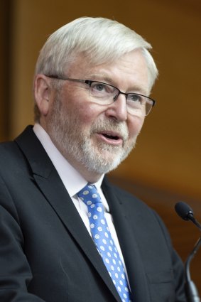 Australia’s US ambassador Kevin Rudd had tried to arrange an address to Congress for Anthony Albanese.