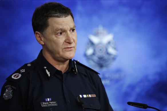 Deputy Police Commissioner Shane Patton  called the conduct 'appalling' during a media conference on Monday.