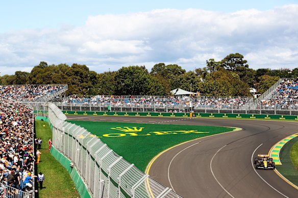 Oscar Piastri completed his first practice session at Albert Park on Thursday.
