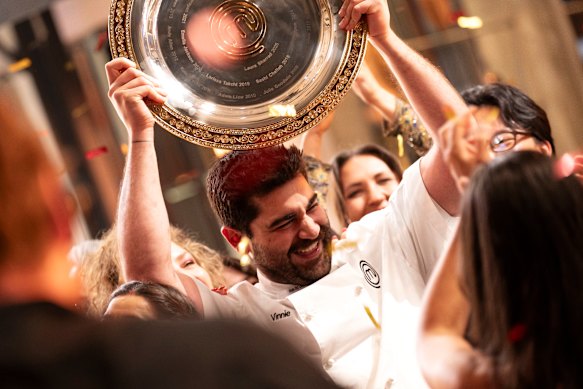 MasterChef Australia winner Vinnie Gibaldi said all of the contestants were quite close. 