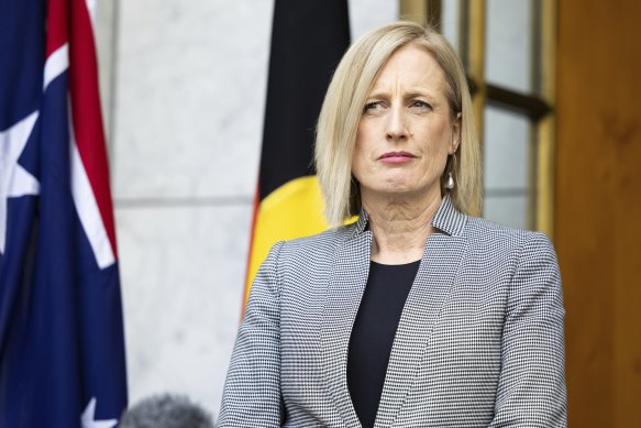 Finance Minister Katy Gallagher.
