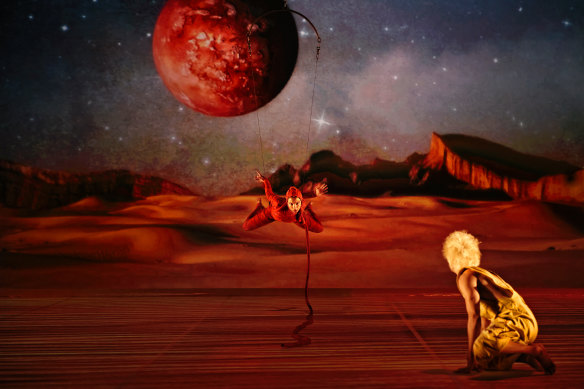 An adaptation of The Little Prince, playing at the Sydney Opera House. 