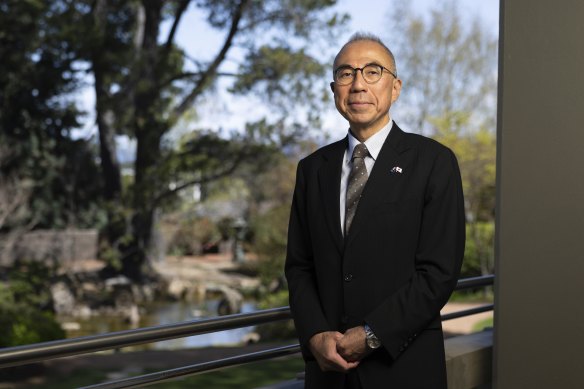 Japan’s ambassador to Australia, Kazuhiro Suzuki.
