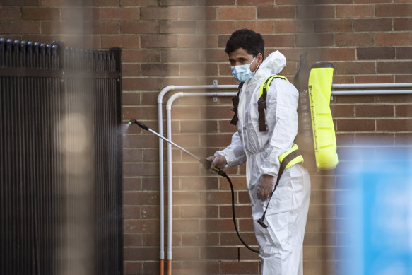 Rose Bay Public School in Sydney’s east got a deep clean this week due to a COVID-19 case. 