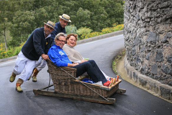 On the move in Madeira.