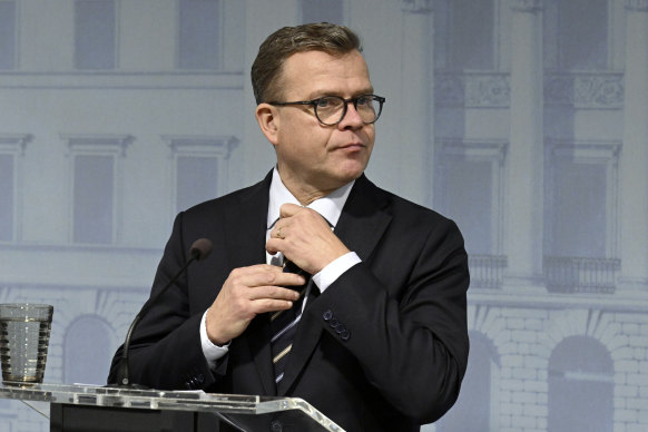 Finnish Prime Minister Petteri Orpo.