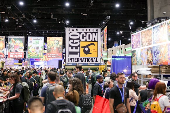 They’re off and running … Comic-Con gets under way in San Diego.