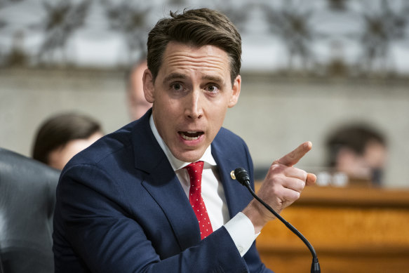 Senator Josh Hawley tried to overturn the results of the presidential election.