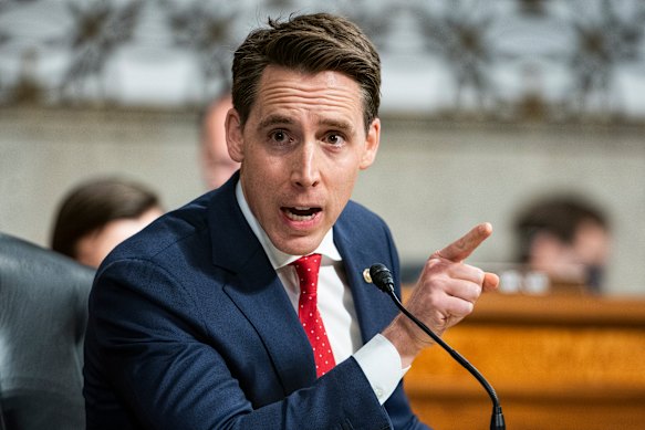 Senator Josh Hawley tried to overturn the results of the presidential election.