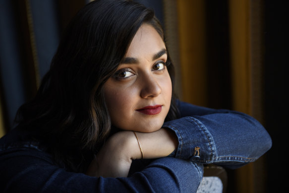 Geraldine Viswanathan, the Aussie star of Miracle Workers. 