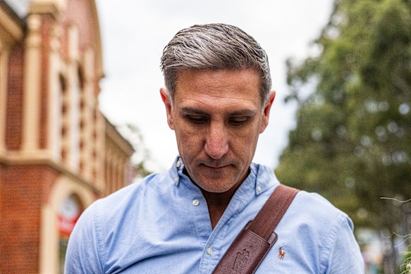 Swans CEO Matthew Pavlich outside Swans HQ in Moore Park.