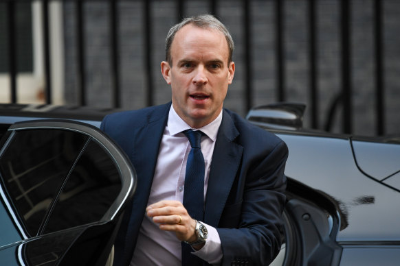 Raab had denied claims he belittled and demeaned his staff.