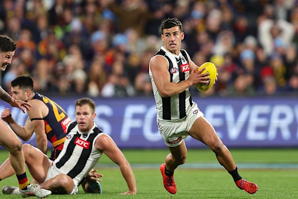 Nick Daicos estava mais uma vez em sua melhor forma para os Crows.