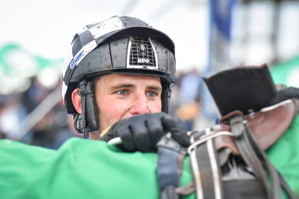 Ciaron Maher was full of praise for jockey Steven Patemen (pictured).