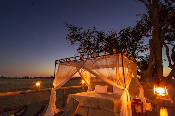 Kanana Camp, where you can sleep on a platform under the stars.