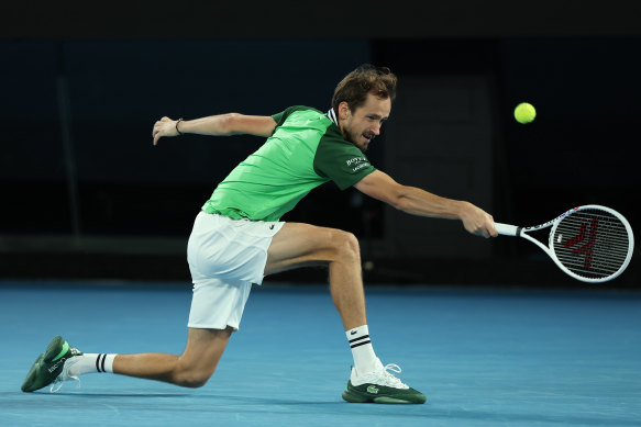 Into the final: Daniil Medvedev.