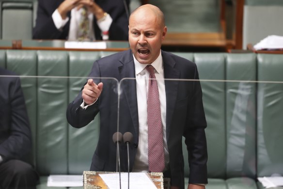 Treasurer Josh Frydenberg.