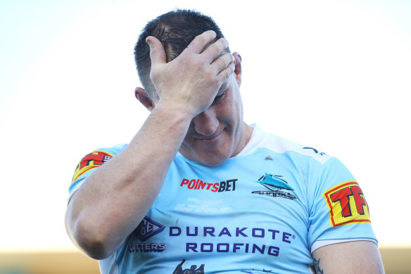 Former Cronulla Sharks and NSW Blues captain Paul Gallen copped plenty of stick for his column about single NRL players.