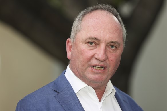 Deputy Prime Minister Barnaby Joyce: “We didn’t steal an island. We didn’t deface the Eiffel Tower. It was a contract.”