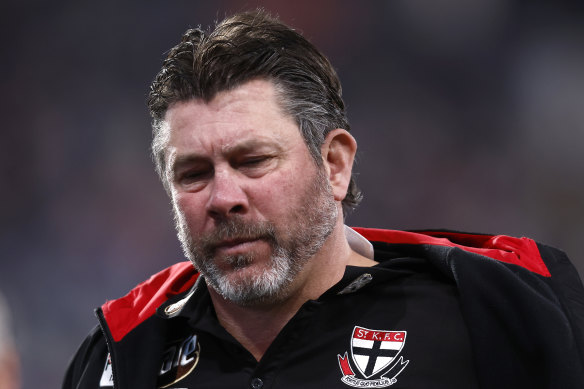 St Kilda coach Brett Ratten has backed the club’s review of its poor second half of the season.