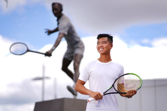 Li Tu took Andy Murray’s Australian Open wildcard and believes he can beat half the draw if he plays his best. 
