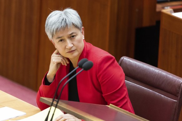 Foreign Minister Penny Wong.