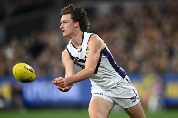 Michael Walters and Jye Amiss (four goals apiece) kept Fremantle in the game.
